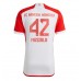 Tanie Strój piłkarski Bayern Munich Jamal Musiala #42 Koszulka Podstawowej 2023-24 Krótkie Rękawy